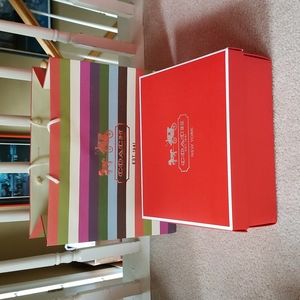 Coach Gift Box and Bag